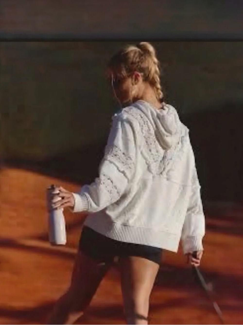 Free People Women’s Studio Tunic Hoodie SOLD OUT ONLINE Large Oversized - Picture 3 of 4